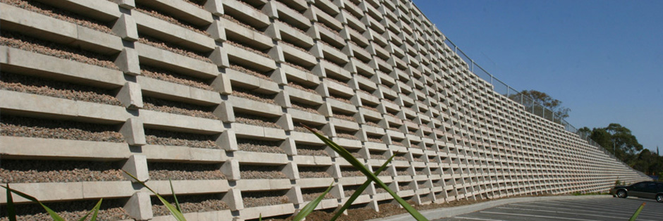 Concrib Retaining Walls